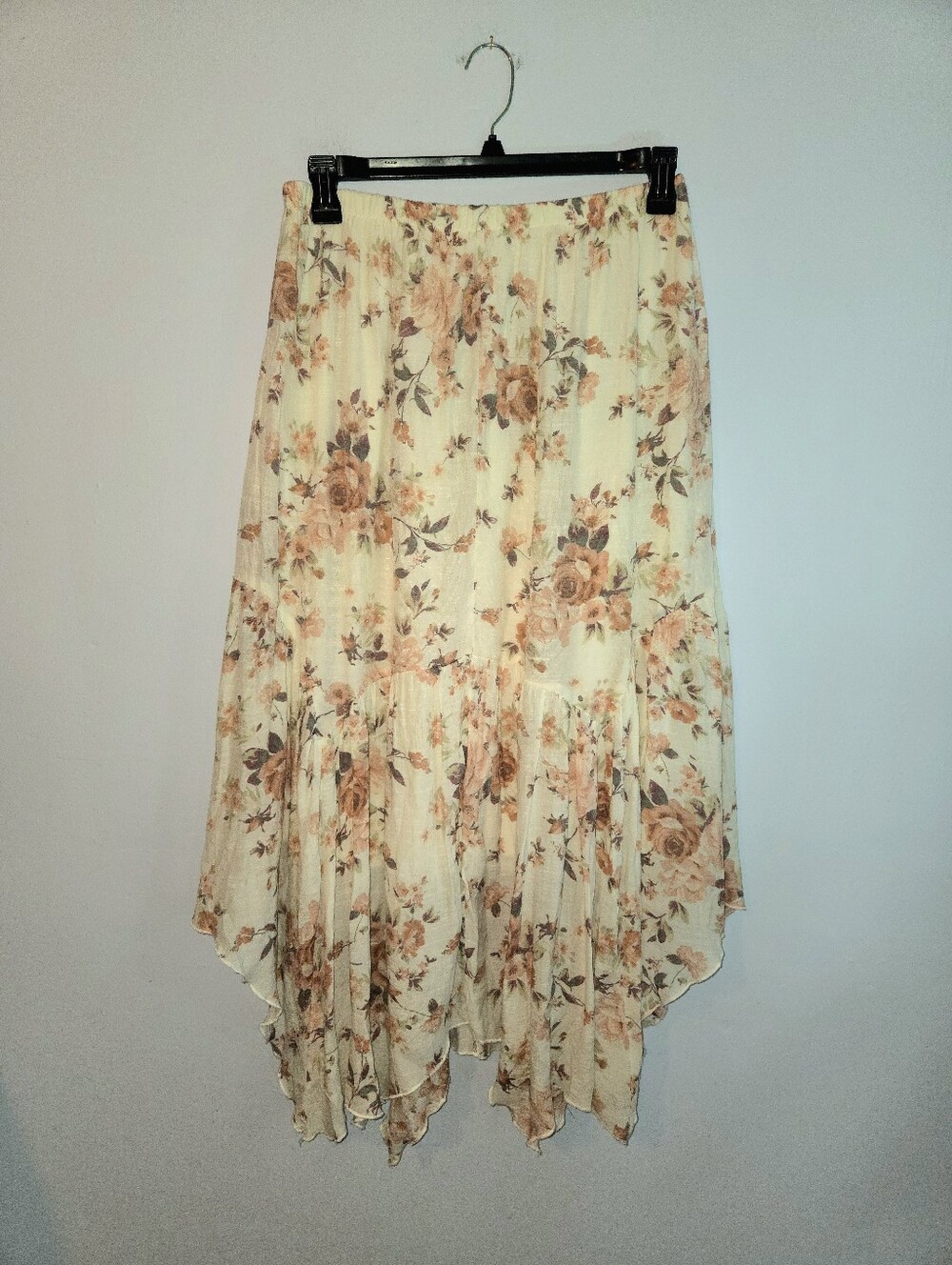 Altar'd State Kinny Floral Tiered Maxi Skirt Boho Cottagecore Feminine - Size XL